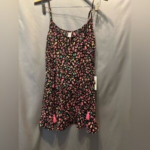 Swimsuit coverup. Size L. No Boundaries. NWT. Bright summer colors